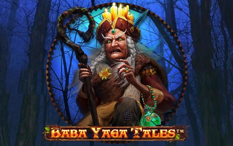 Play Baba Yaga Tales on the 1xbet platform.