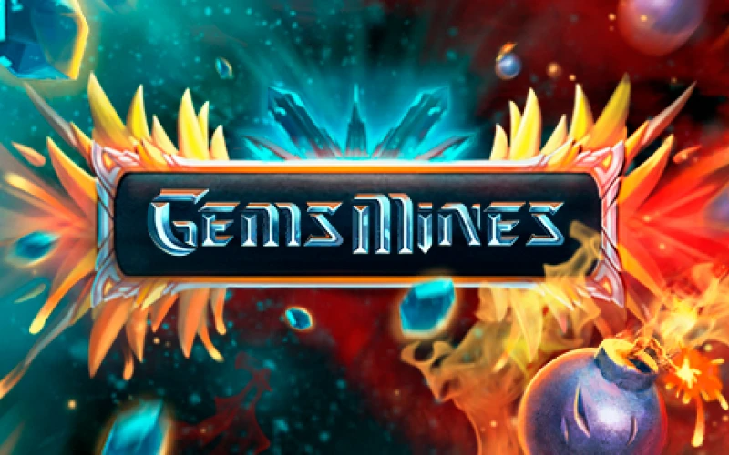 The 1xGames section on 1xbet offers Gems & Mines.