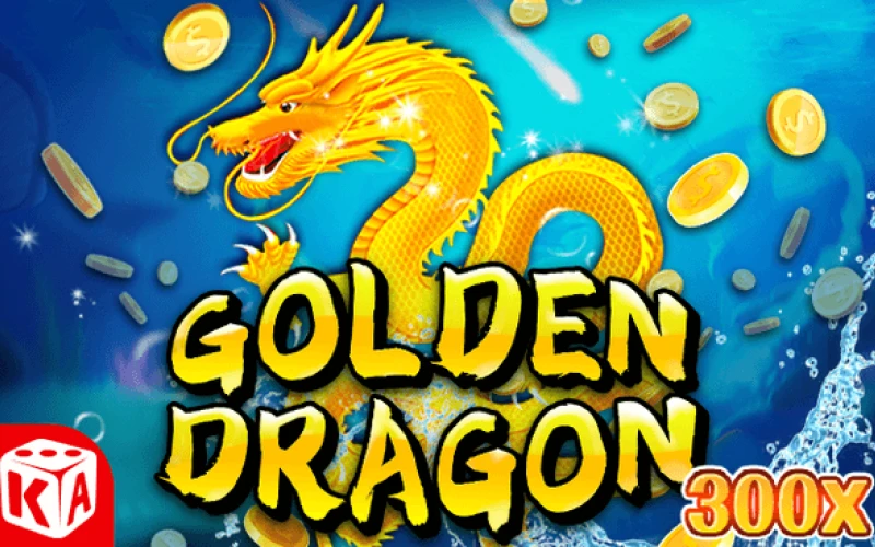 Play the Golden Dragon game on the 1xbet platform.