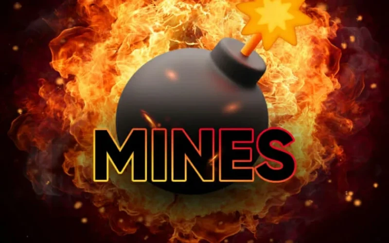 Play the Mines game on the 1xbet platform.